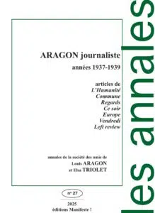 Annales N 27 Aragon journaliste