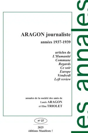 Annales N 27 Aragon journaliste